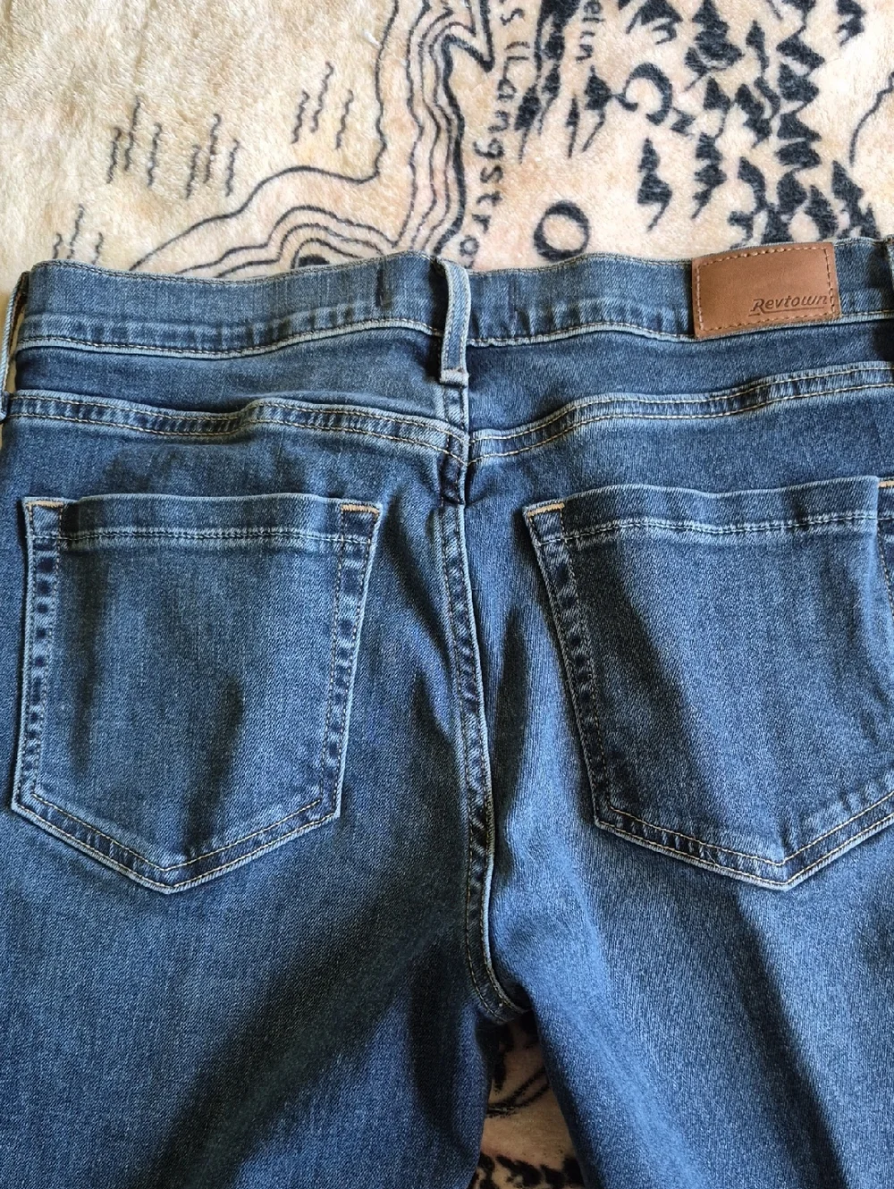 Revtown Size 29 Regular Blue Skinny Jeans Stretchy